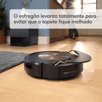 Robô Roomba Combo J9+, 2 em 1, Aspira e Passa Pano com Preenchimento de Compartimento de Água automático, da iRobot