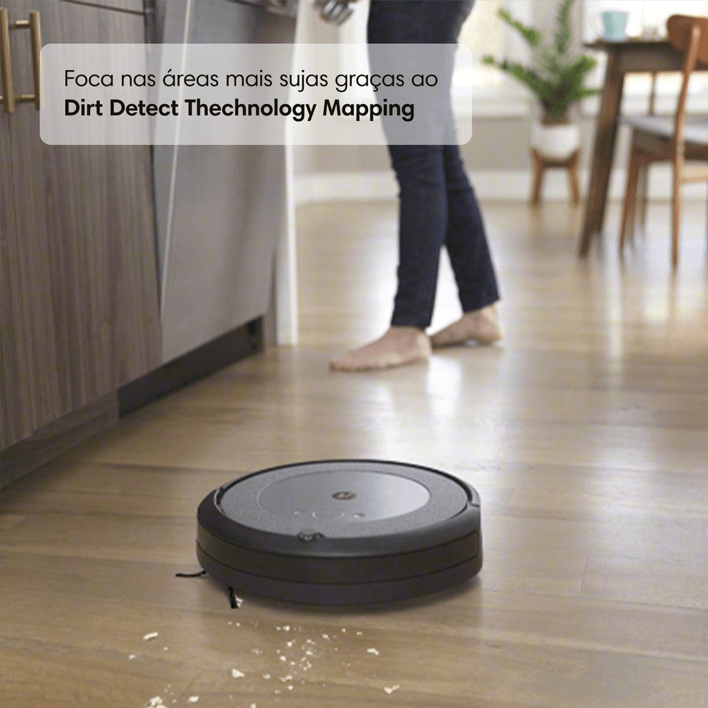 Robô Roomba i5 Combo Aspirador e Passa Pano da iRobot
