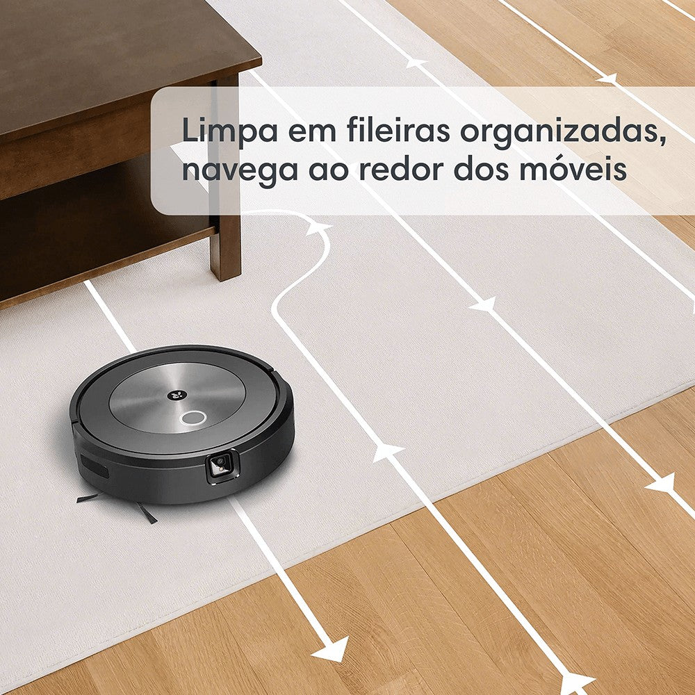 Robô Aspirador Roomba Combo J5+, 2 em 1, Aspira e Passa Pano, da iRobot 127v