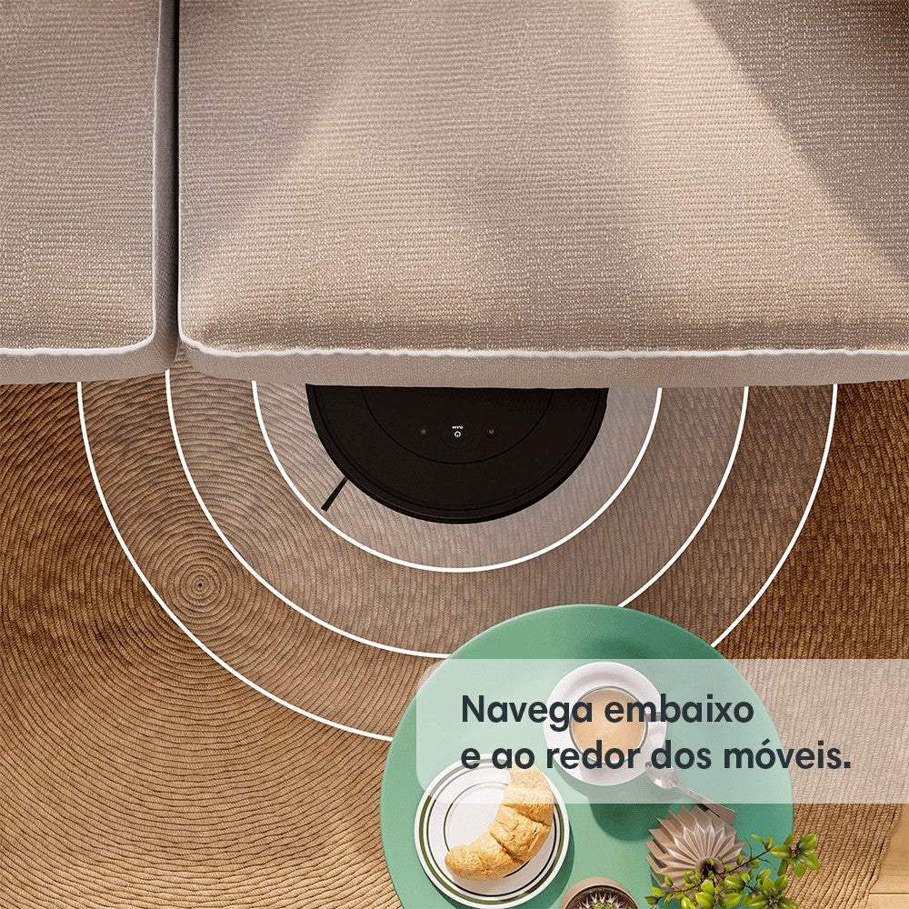 Robô Aspirador de Pó e Passa-Pano Inteligente Bivolt Roomba Essential Y 2 em 1