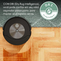 Robô Roomba Combo J7, 2 em 1, Aspira e Passa Pano da iRobot