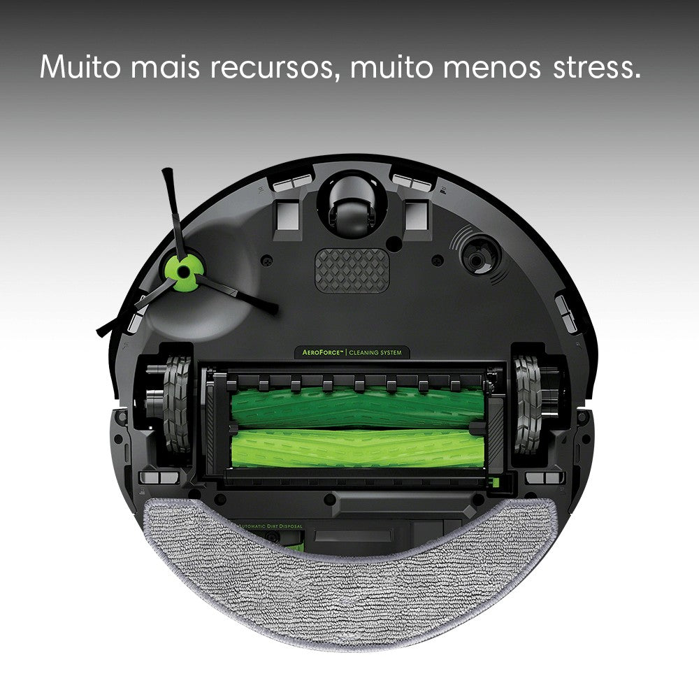 Robô Roomba Combo J7, 2 em 1, Aspira e Passa Pano da iRobot