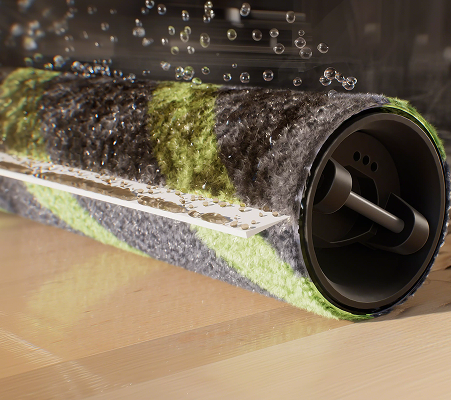 Chão impecável com mop cilindro sempre limpo