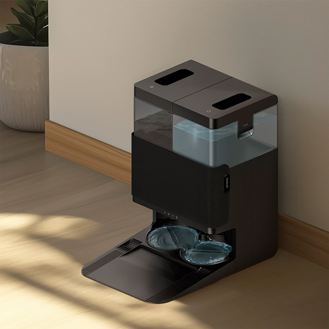 A iRobot redefine o conceito de praticidade com a Base AutoWash™, a mais completa da categoria. 
