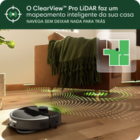 Robô Aspirador, 2 em 1, iRobot - Roomba Combo 505+ com Base AutoWash
