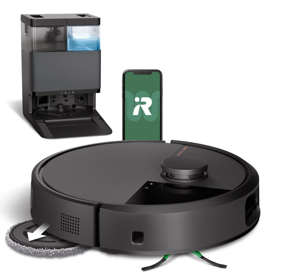 Robô Aspirador, 2 em 1, iRobot - Roomba Combo 505+ com Base AutoWash
