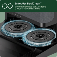 Robô Aspirador, 2 em 1, iRobot - Roomba Combo 405+ com Base AutoWash